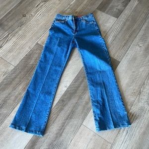 NYDJ tummy tuck Mom jeans Rhinestones luxury denim